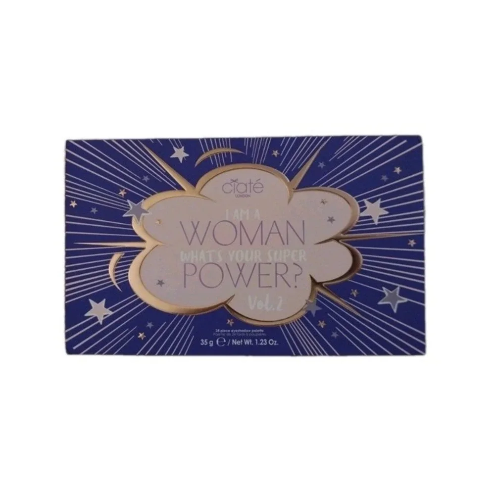 Ciate London I Am A Woman Whats Your Super‎ Power Vol 2 Eyeshadow Palette 24 Pan
